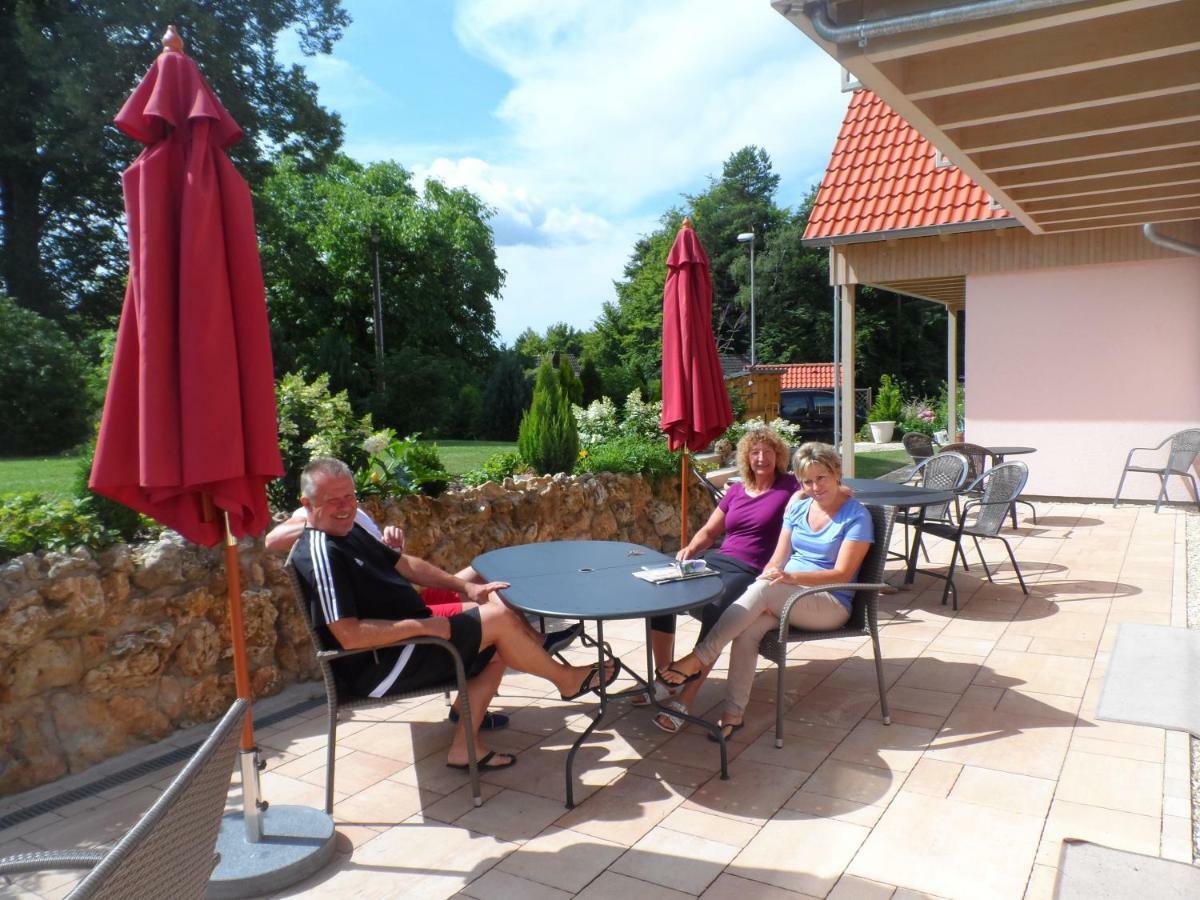Pension Am Kirschgarten Гёсвайнштайн Экстерьер фото
