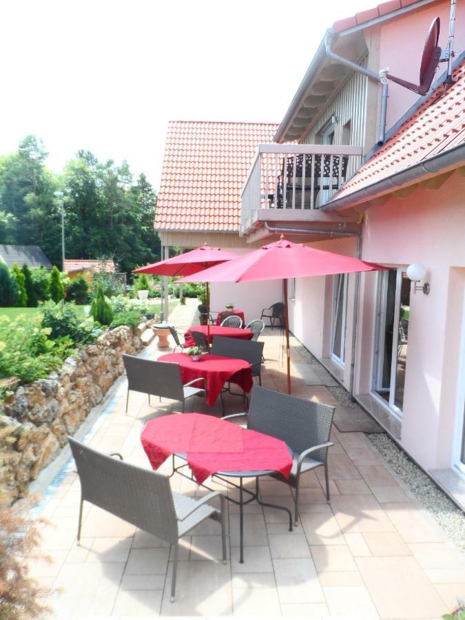 Pension Am Kirschgarten Гёсвайнштайн Экстерьер фото